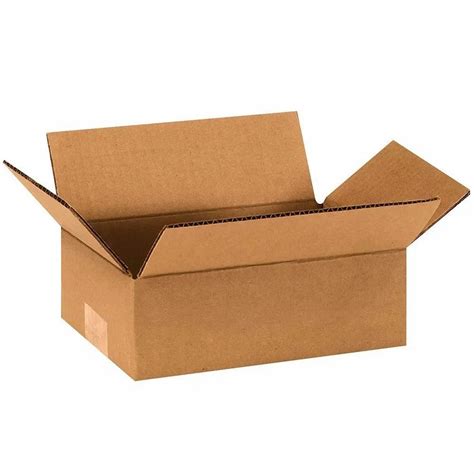 Cardboard 3 Ply Corrugated Box Plain Printed Size 140X190X90 Mm