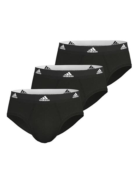 Lot De 3 Slips Homme Active Flex Coton Adidas Noir Kiabi 2995€