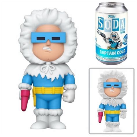 Funko Soda Captain Cold Figure Dc Comics Leonard Snart Rogues Thief