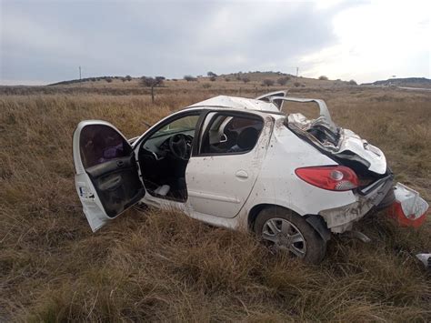 Una Mujer Perdió La Vida En Un Vuelco En La Ruta 35