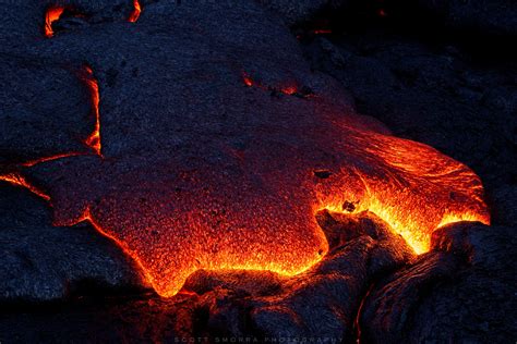 Lava Glow Volcanoes National Park Hawaii Scott Smorra