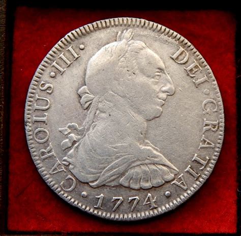 Spain 8 Reales 1774 Mexico FM Carlos III Silver Catawiki