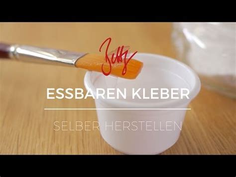 Essbaren Kleber Selber Herstellen Bettys Sugar Dreams Youtube