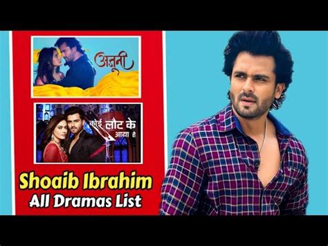 Shoaib Ibrahim All Drama Serials List L Top Superhit Dramas L Telly