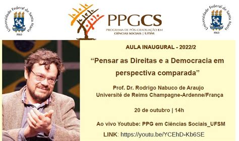 Aula Inaugural PPG em Ciências Sociais Pensar as Direitas e a