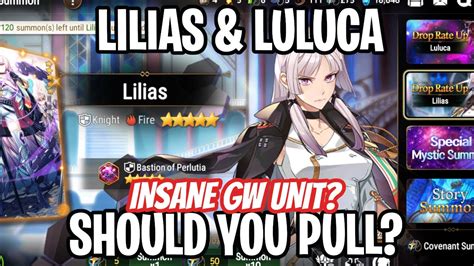 Lilias Luluca Should You Pull Epic Seven Youtube