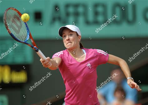 Justine Henin Belgium Returns Tsvetana Pironkova Editorial Stock Photo