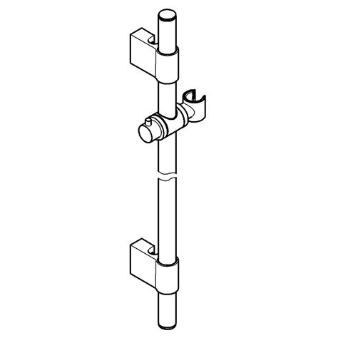 36 Shower Slide Bar