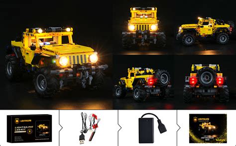 Lightailing Led Licht F R Lego Jeep Wrangler Beleuchtungsset