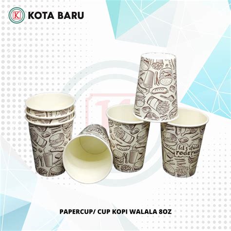 Papercup Cup Kertas Cup Kopi Walala Oz Kota Baru