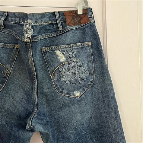 Vivienne Westwood Men S Blue Jeans Depop