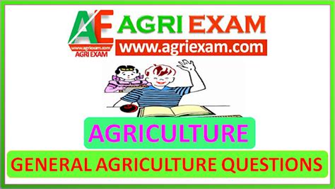 Agriculture Farming General Agriculture One Liner 29 Agri Exam