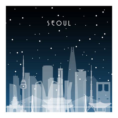 Seoul Night Illustrations Royalty Free Vector Graphics And Clip Art Istock