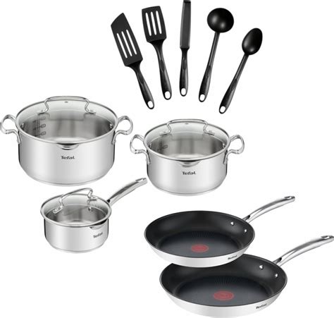 Zestaw Garnk W Tefal Duetto Patelnie Cm Duetto El Tefal