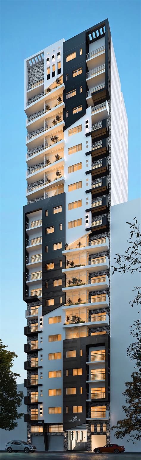 Loran High Rise Residential Apartment Building Behance