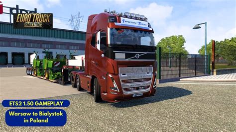 Warsaw To Bialystok In A Volvo Fh Euro Truck Simulator