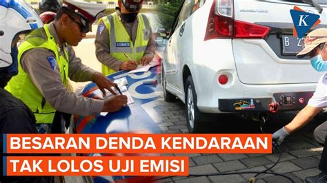 Polisi Bakal Tilang Kendaraan Tak Lolos Uji Emisi Mulai 26 Agustus