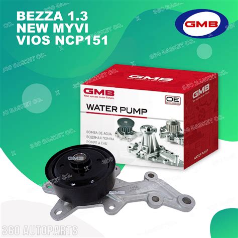 Gmb Water Pump Perodua Bezza New Myvi Toyota Vios Shopee Malaysia