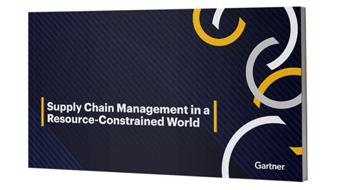 Managing Supply Chain Constraints Gartner