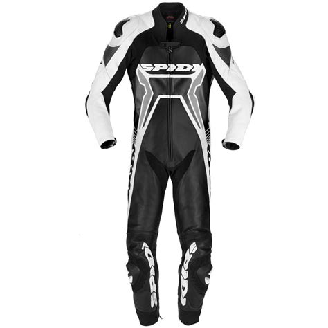 Spidi Warrior 2 Wind Pro Leather Suit Black Y140011 Suits | MotoStorm