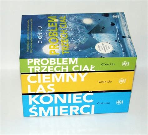 CIXIN LIU trylogia WSPOMNIENIE PRZESZŁOŚCI ZIEMI PROBLEM TRZECH CIAŁ