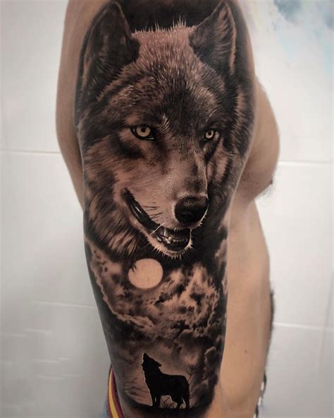 Tatuagem Realista A Arte Que Imita A Realidade Tatuagem De Lobo