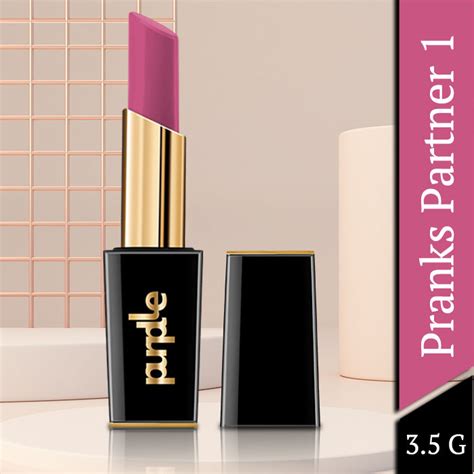 Buy Purplle Ultra HD Matte Lipstick, Pink - Pranks Partner 1 online at ...