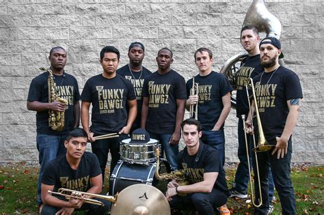 Funky Dawgz Brass Band Brings The Funk And Fun To Cafe Nine In New Haven