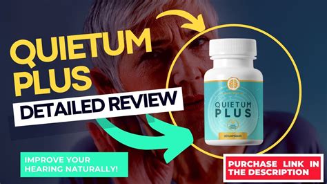 Quietum Plus Improve Your Hearing Naturally Full Review Youtube