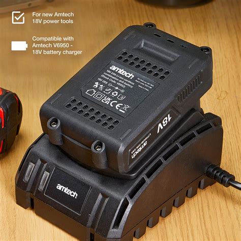 18v 2ah Li Ion Battery Pack For Cordless Drill