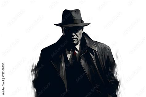 Mafia Gangster Mafia Boss Illustration Of A Mafia Man Gangster