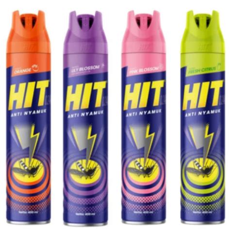 Jual Hit Aerosol Anti Nyamuk 600 Ml Obat Nyamuk Semprot Shopee