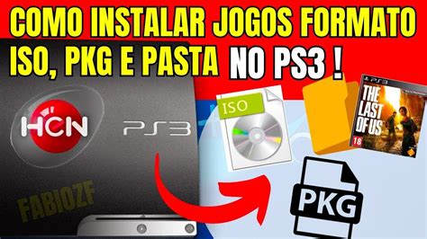 Como Instalar E Jogar Jogos Iso Pkg E Pasta No Playstation Youtube