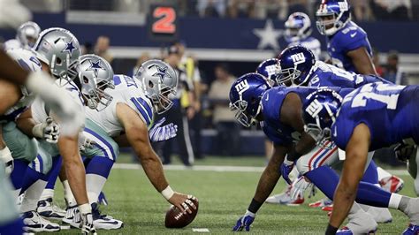 NFL Football: Nfl Dallas Cowboys Vs Ny Giants