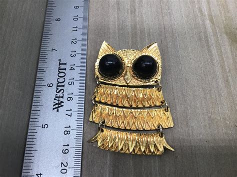 Large Vintage Owl ðŸ¦‰ Pin