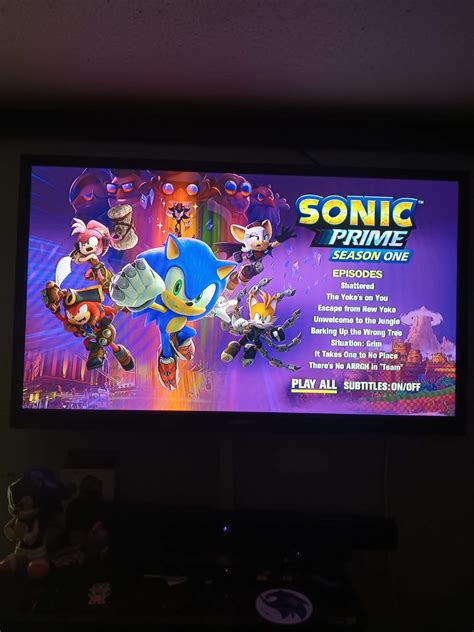 Happy Sonic Prime Season Blu Ray Release Day Sonic The Hedgehog Amino