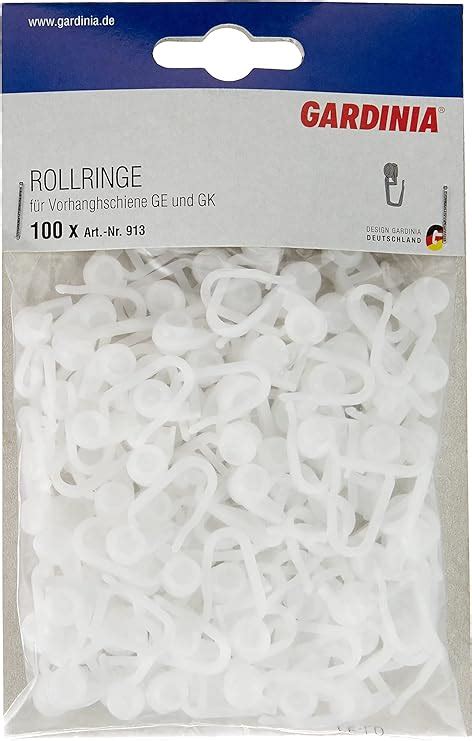 Amazon de GARDINIA Rollringe für Vorhangschienen GE und P2Ü UV