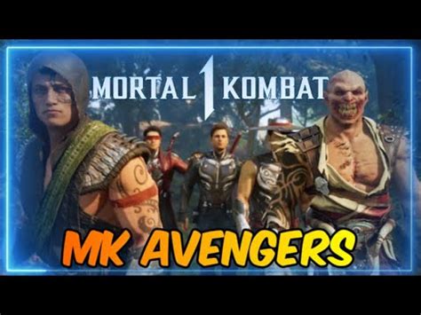 The NEW MORTAL KOMBAT AVENGERS I Mortal Kombat 1 Story Mode Walk