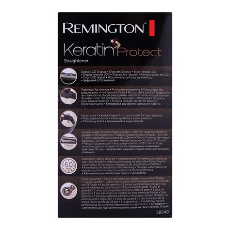 Buy Remington Keratin Protect Hair Straightener S8540 Online At Special