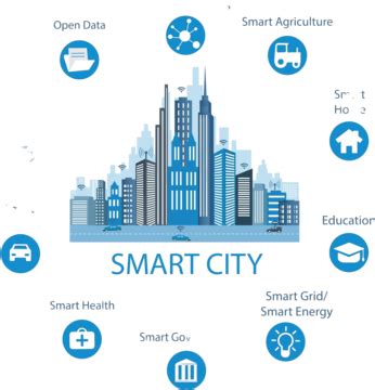 smart cities concept png transparent images   vector