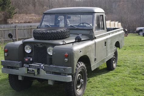 Restored 1967 Land Rover Series Iia Military 109 Inch For Sale North