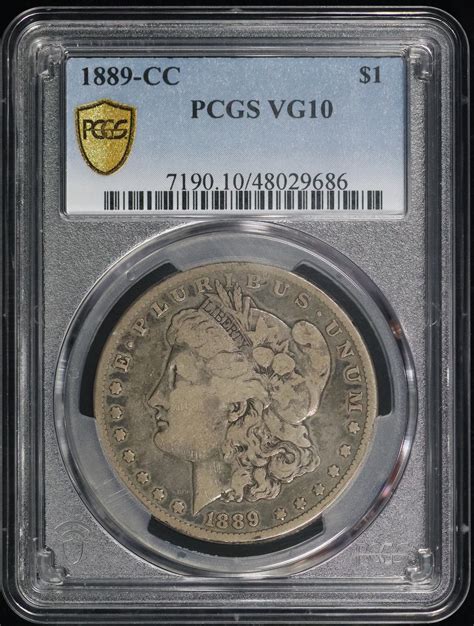 1889 CC Morgan Dollar PCGS VG 10 Northern Nevada Coin