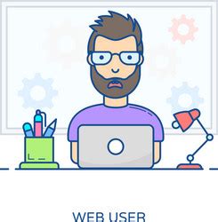 Programmer Avatar Vector Images Over 1 100