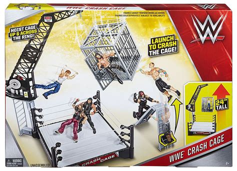 Wwe Wrestling Crash Cage Playset Mattel Toys Toywiz