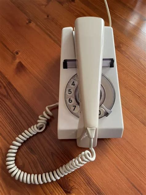 VINTAGE 1970 S GPO BT Trim Rotary Dial Phone Ivory 20 00 PicClick UK