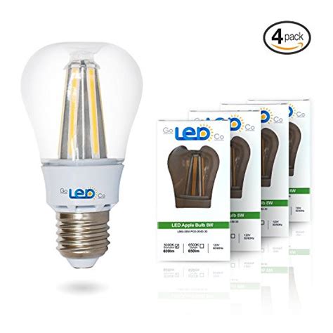 Led Light Bulbs for Home 60 watt Equivalent 8 Watt lights A19 Brightest ...