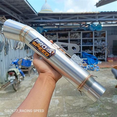 Jual Pro Speed Exhaust Canister Only Stainless Inlet 51mm Kou Mahachai