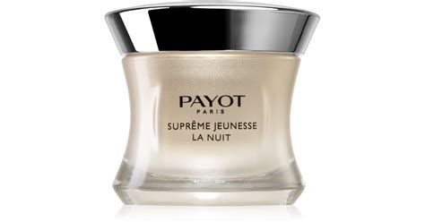 Payot Supr Me Jeunesse La Nuit Rich Nourishing Cream Night Notino Co Uk