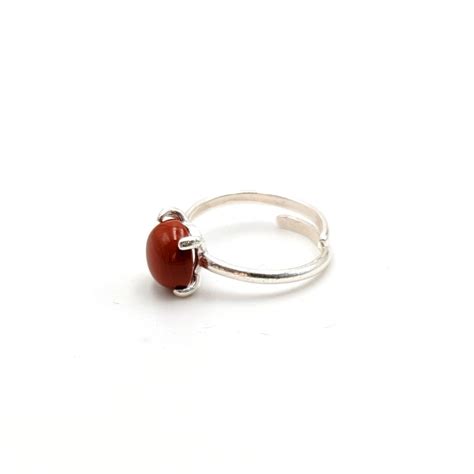 Bague Jaspe Rouge Argent Vertus Signification Garaulion