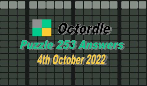 Todays Octordle Answers October Hints And Solutions